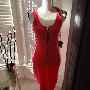 Red Racer Back Dress